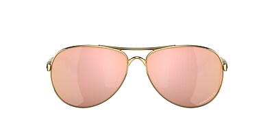 Rose gold oakley store aviators