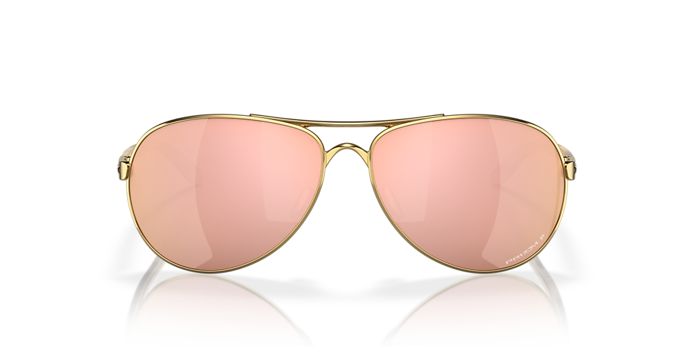 Caveat™ Vr50 Brown Gradient Lenses, Rose Gold Frame Sunglasses