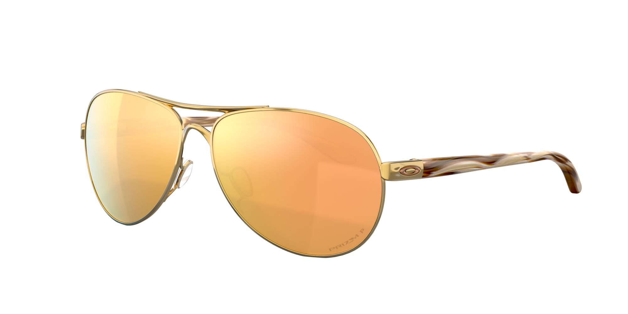 oakley feedback polished gold