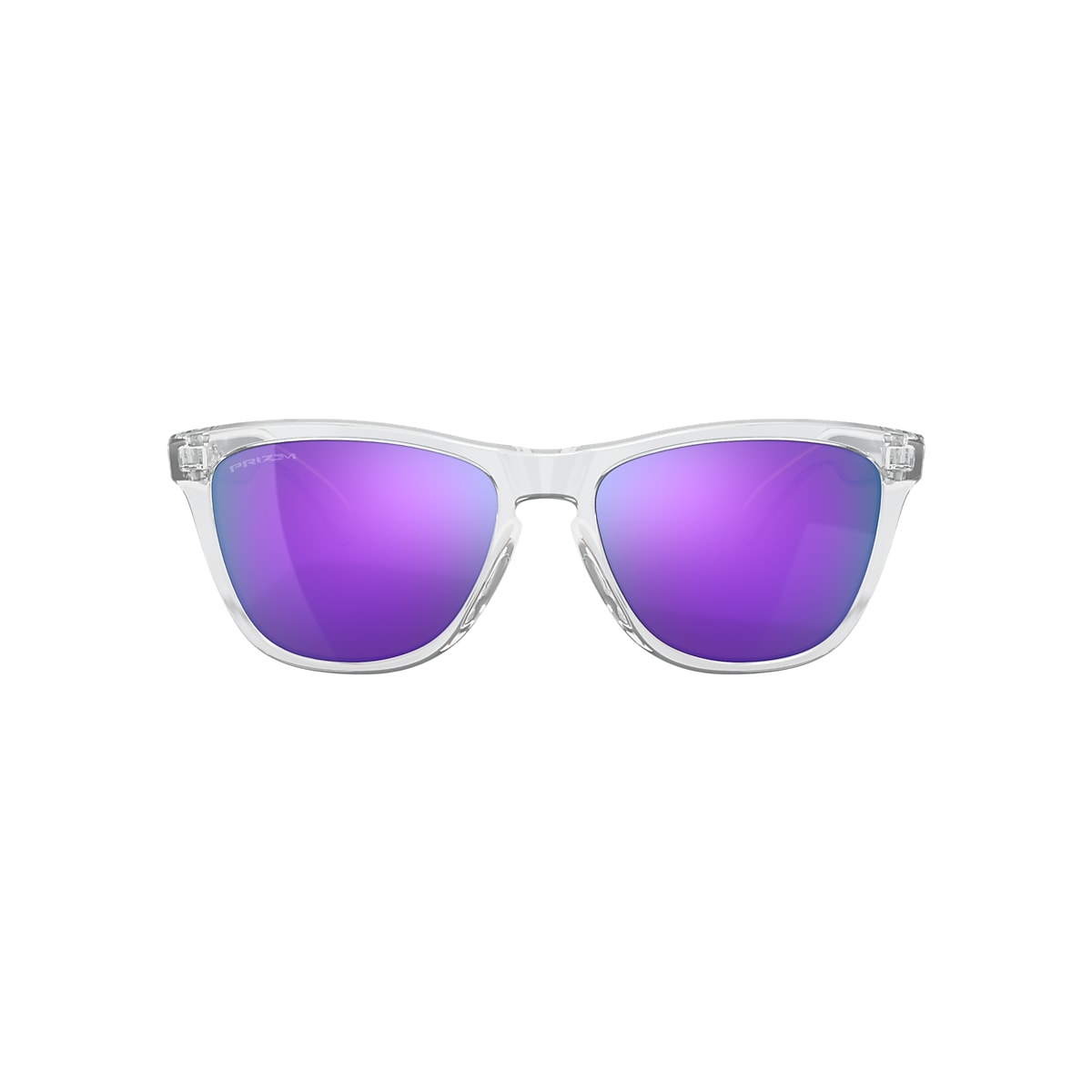 adjektiv strøm Berri Oakley OO9013 Frogskins™ 55 Prizm Violet & Polished Clear Sunglasses |  Sunglass Hut USA