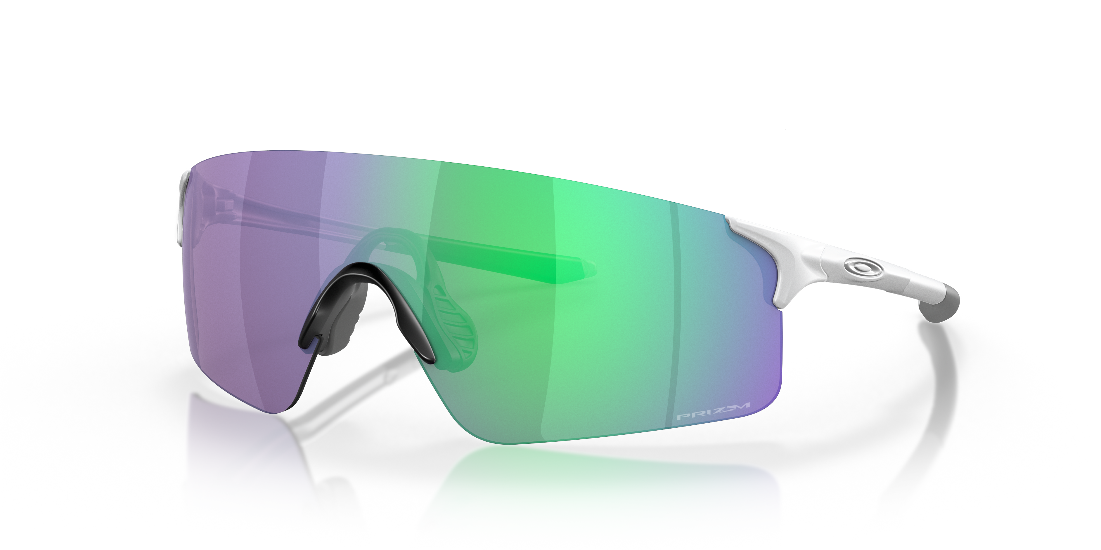 oakley evzero blades matte white prizm jade sunglasses