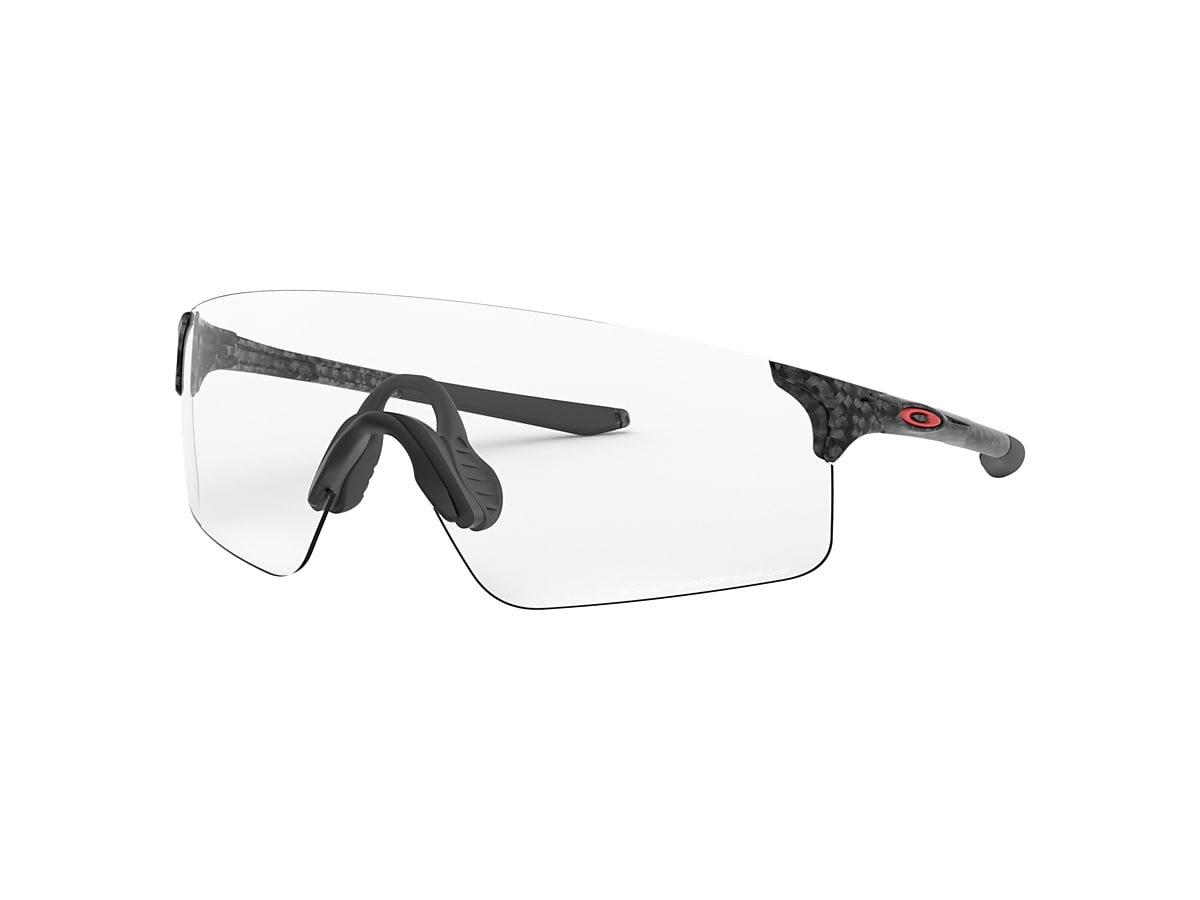 OAKLEY OO9454A Carbon Fiber - Unisex Sunglasses, Clear to Black Iridium  Photochromic Lens