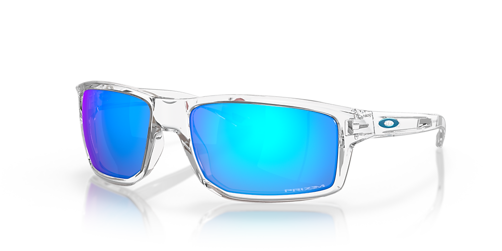 Oakley OO9449 Gibston 61 Prizm Sapphire & Polished Clear Sunglasses |  Sunglass Hut USA