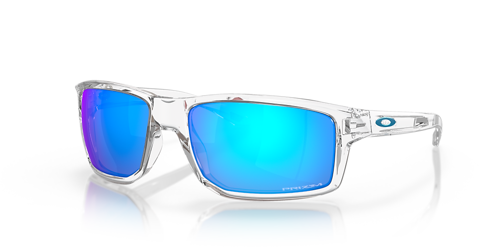 Oakley OO9449 Gibston 61 Prizm Sapphire & Polished Clear Sunglasses