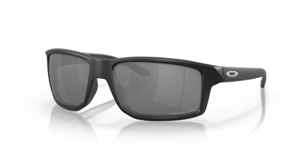Óculos de sol Oakley Gibston OO9449, formato quadrado, armação em o-matter preto fosco, lente prizm preta polarizada