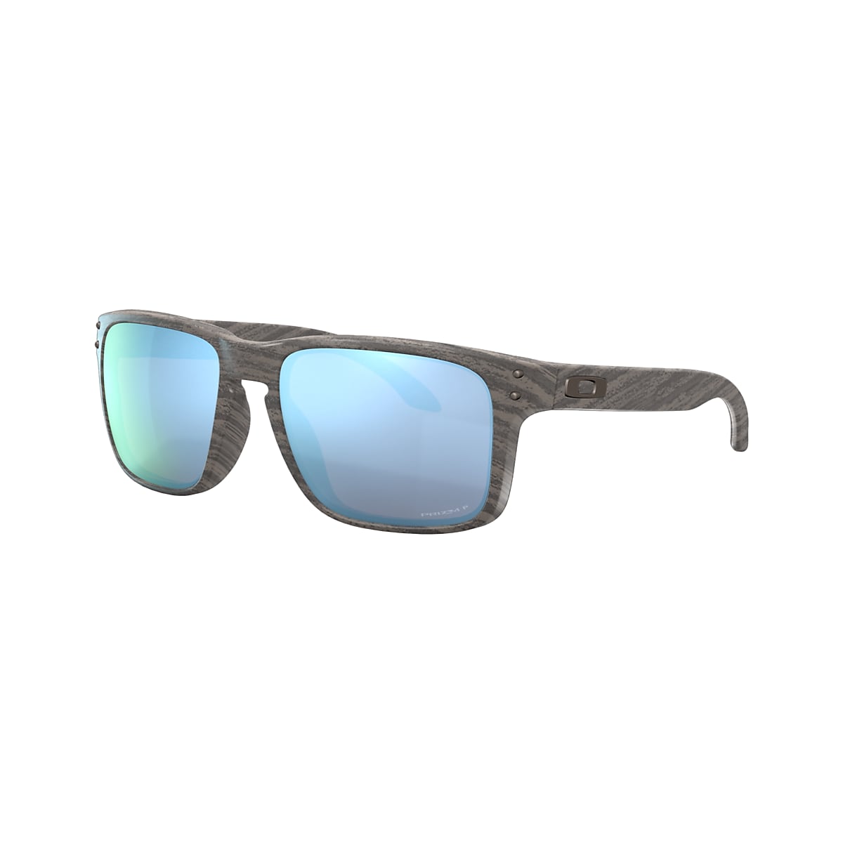 Oakley OO9102 Holbrook™ Woodgrain Collection 57 Prizm Deep Water Polarized  & Woodgrain Polarized Sunglasses | Sunglass Hut USA