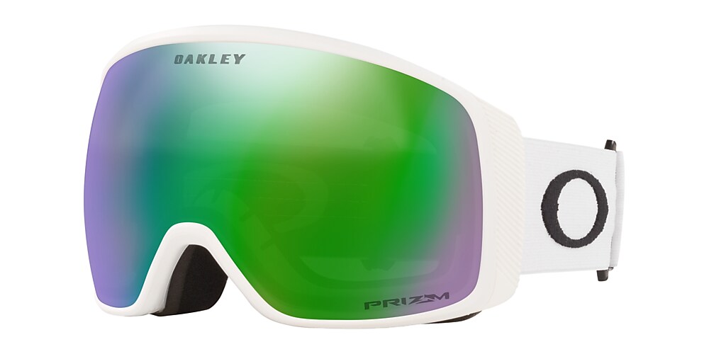 Oakley OO7104 Flight Tracker L Snow Goggles Prizm Snow Jade