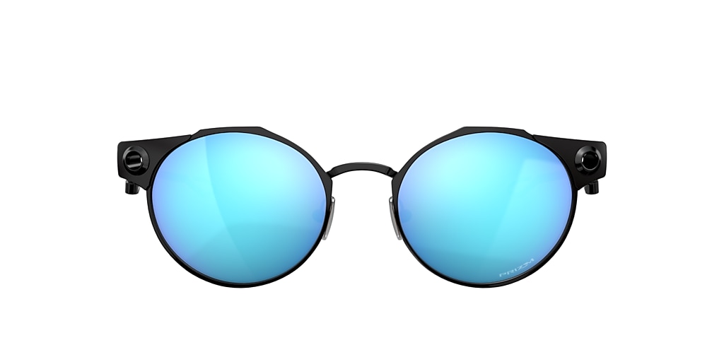 Oakley OO6046 Deadbolt Blue Mirror & Grey Sunglasses | Sunglass Hut USA