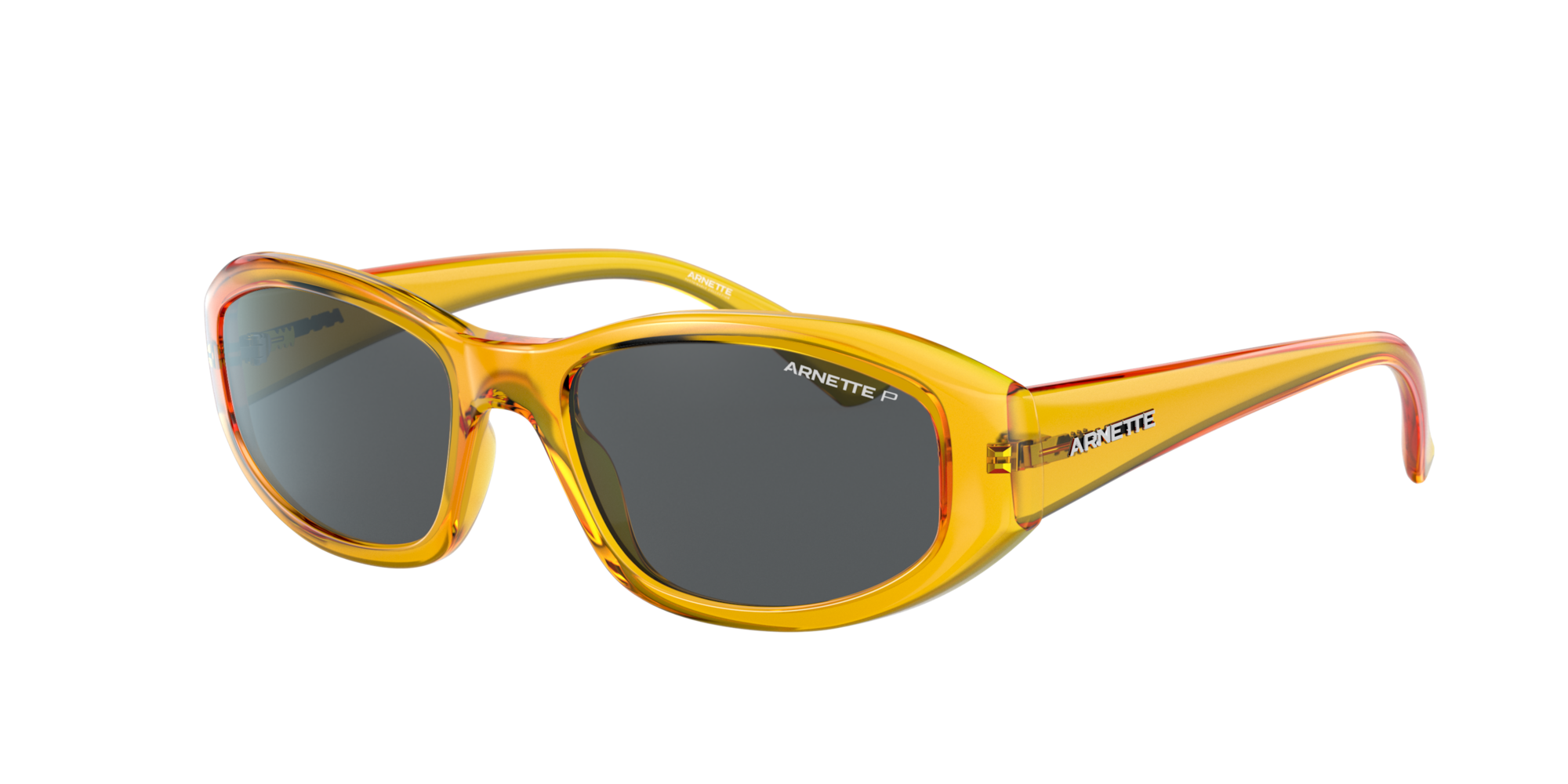 Arnette AN4266 LIZARD 54 Polarized Dark Grey \u0026 Shiny Transparent Yellow  Polarised Sunglasses | Sunglass Hut Australia