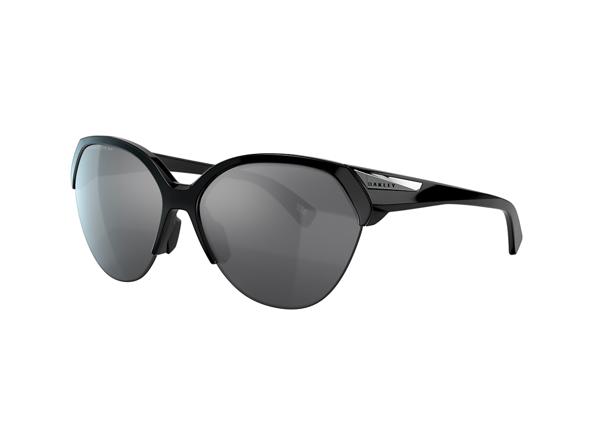Oakley OO9447 Trailing Point 65 Prizm Black Polarized & Polished Black  Polarized Sunglasses | Sunglass Hut USA