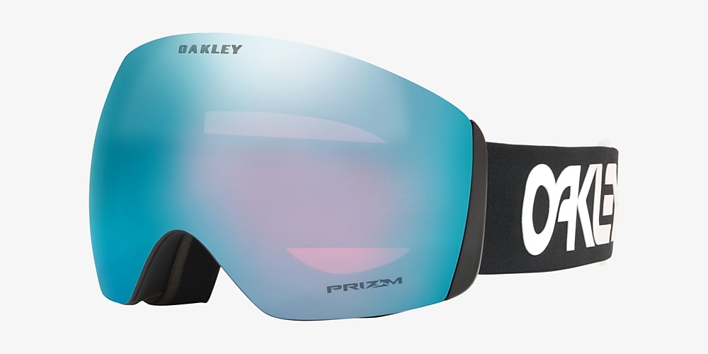 Oakley OO7050 Flight L Factory Pilot Goggles Prizm Snow Sapphire Iridium & Pilot Black Sunglasses | Sunglass Hut USA