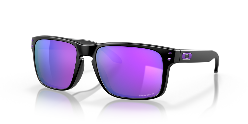 Oakley OO9102 Holbrook™ 57 Prizm Violet & Matte Black Sunglasses | Sunglass  Hut Australia