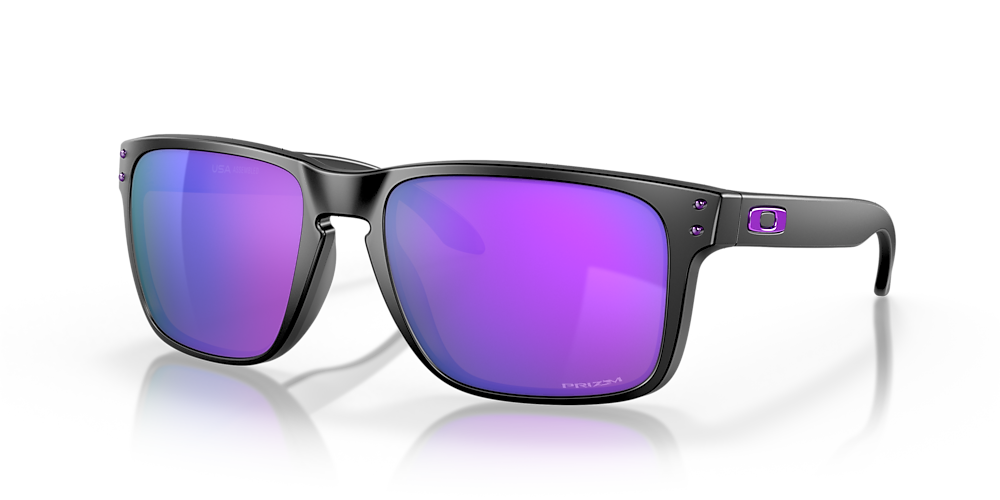 Oakley OO9417 Holbrook™ XL 59 Prizm Violet & Matte Black Sunglasses |  Sunglass Hut USA