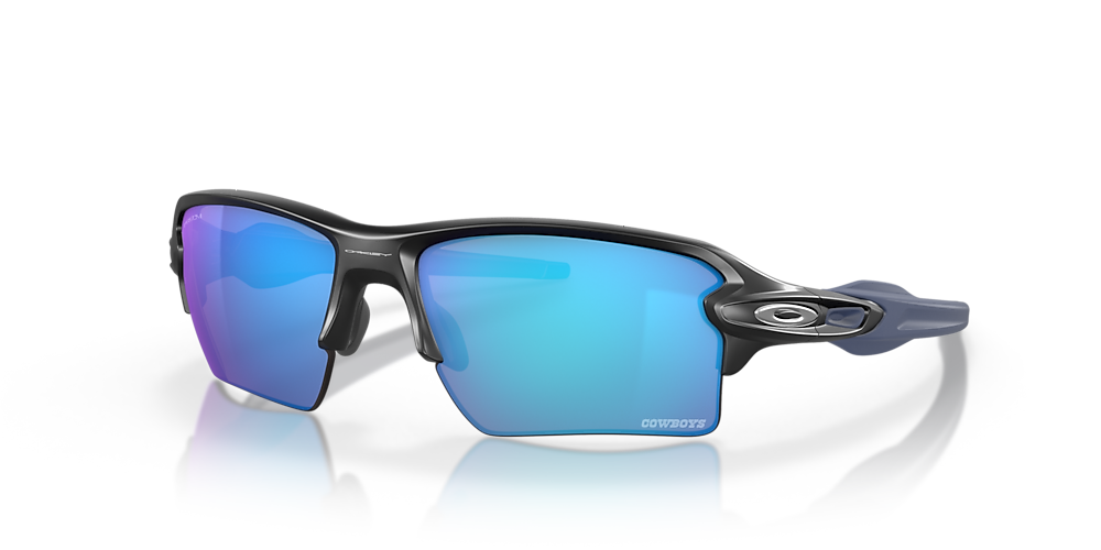 Oakley OO9188 Dallas Cowboys Flak®  XL 59 Prizm Sapphire & Matte Black  Sunglasses | Sunglass Hut USA