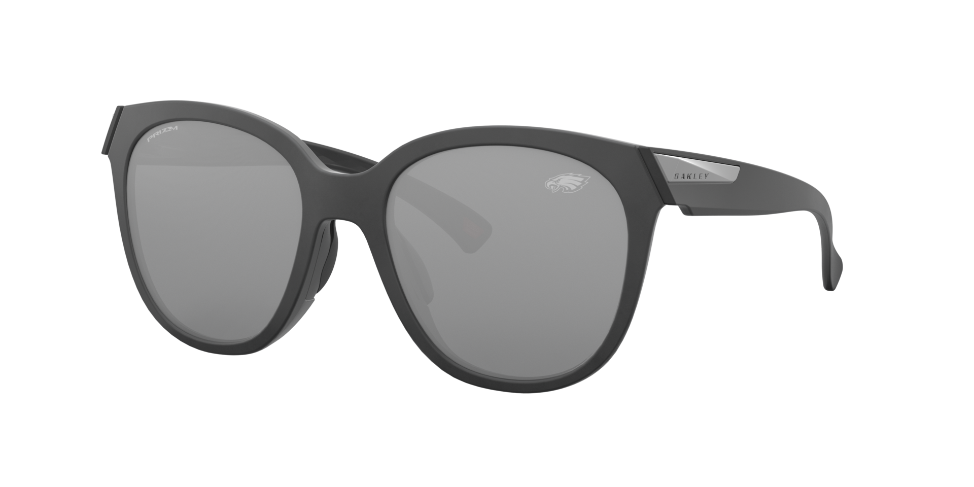 Oakley Woman Sunglass OO9433 Philadelphia Eagles Low Key -  Frame color: Matte Black, Lens color: Prizm Black