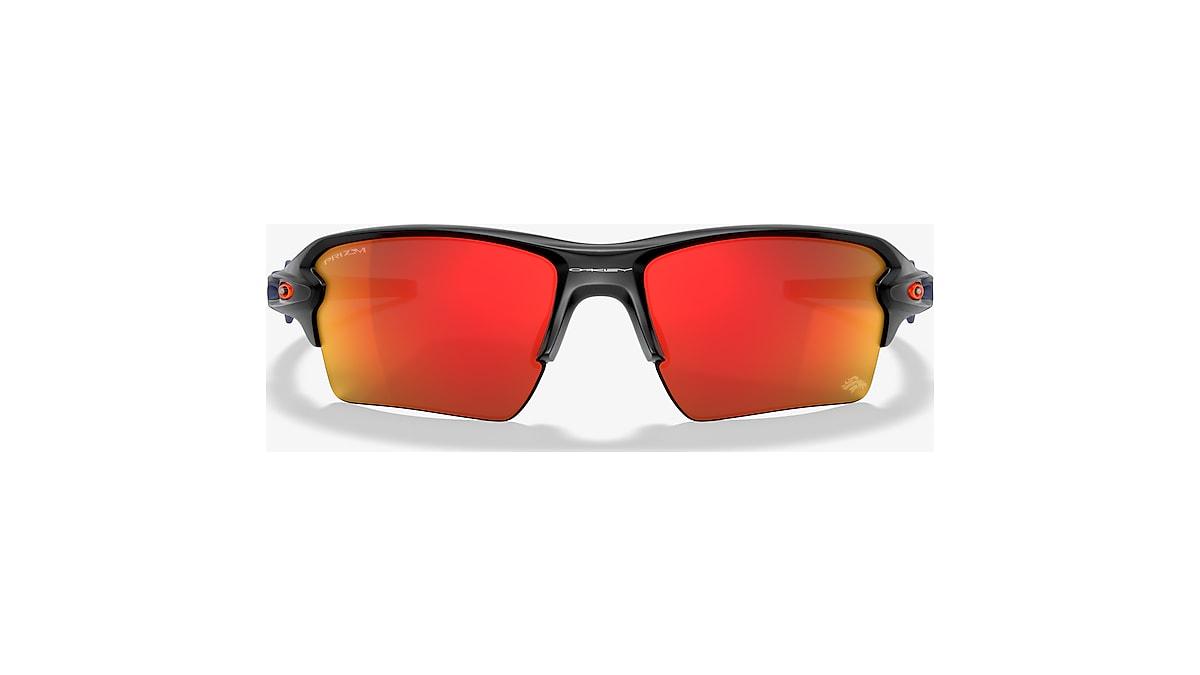 OAKLEY OO9188 Denver Broncos Flak 2.0 XL Matte Black - Unisex Sunglasses,  Prizm Ruby Lens