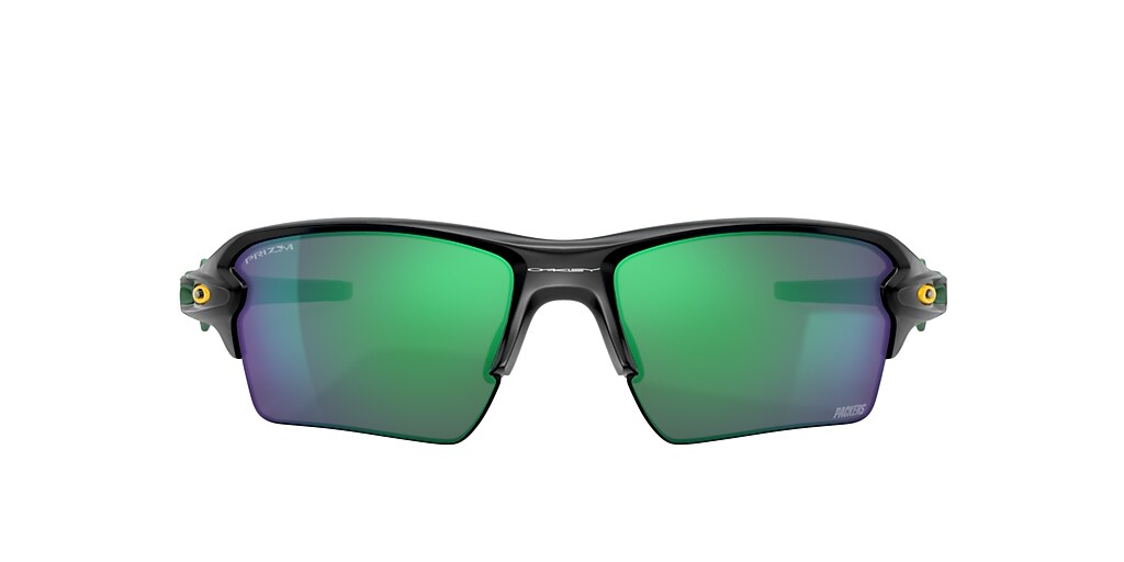 Oakley Green Bay Packers Flak® 2.0 XL Green & Matte Black Sunglasses