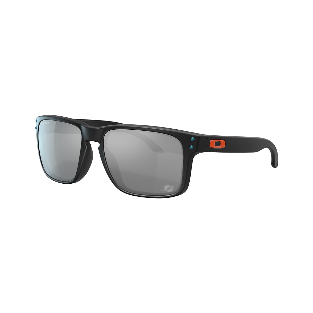 Miami Dolphins Holbrook™ Prizm Black Lenses, Matte Black Frame Sunglasses