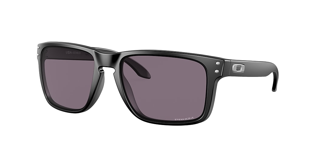 Oakley OO9417 Holbrook™ XL 59 Prizm Grey & Matte Black Sunglasses ...