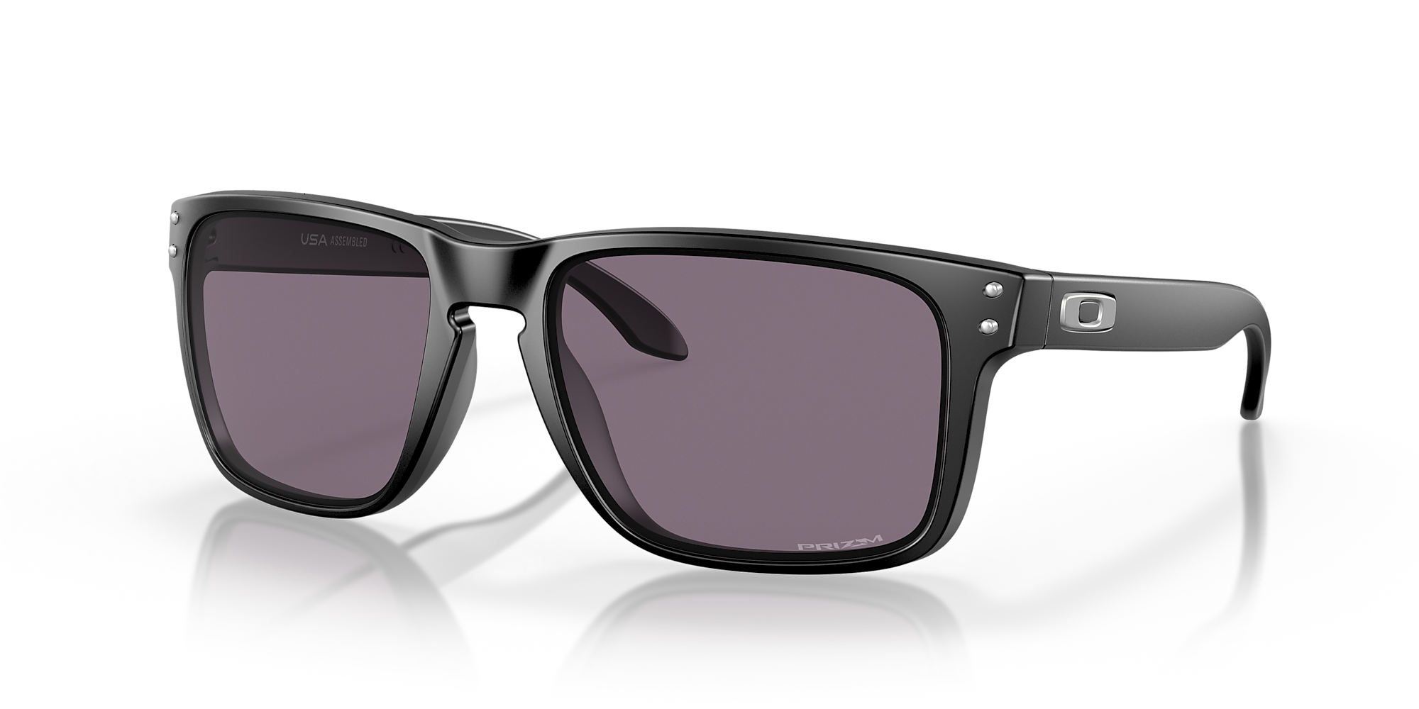 Oakley OO9417 Holbrook™ XL 59 Prizm Grey & Matte Black Sunglasses ...