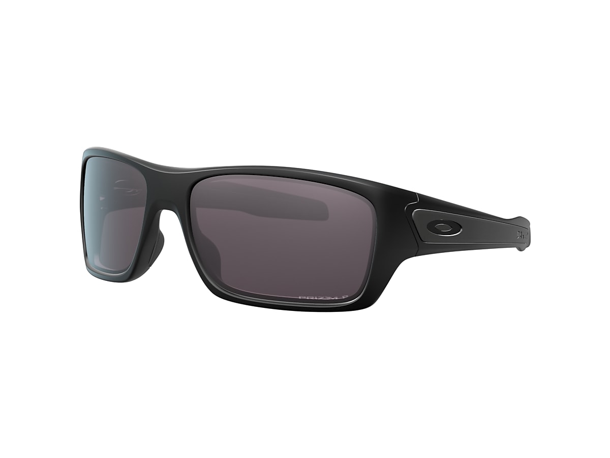 Oakley OO9263 Turbine 65 Prizm Grey Polarized & Matte Black