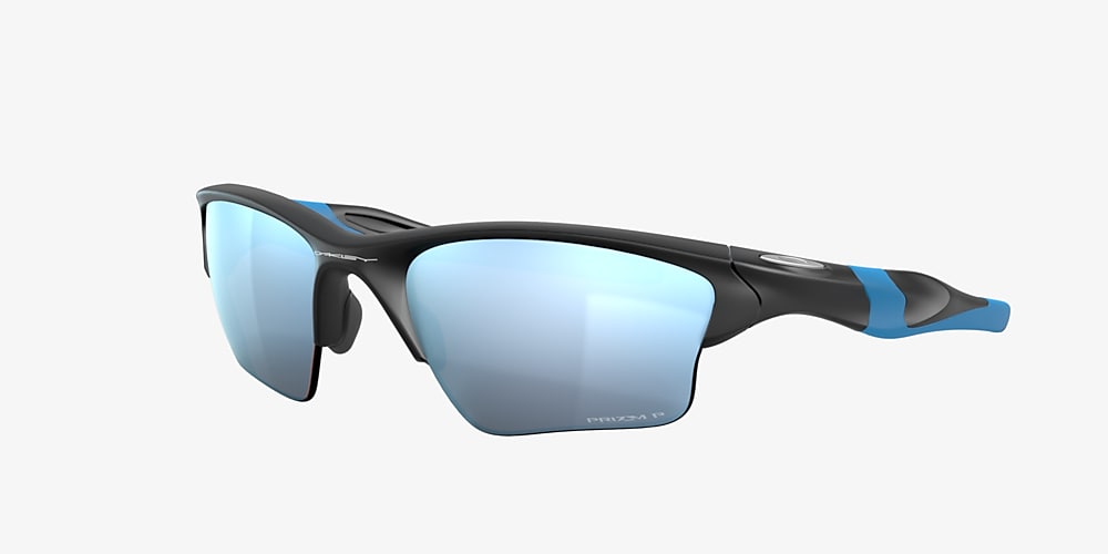 Oakley OO9154 Half Jacket®  XL 62 Prizm Deep Water Polarized & Matte  Black Polarised Sunglasses | Sunglass Hut Australia