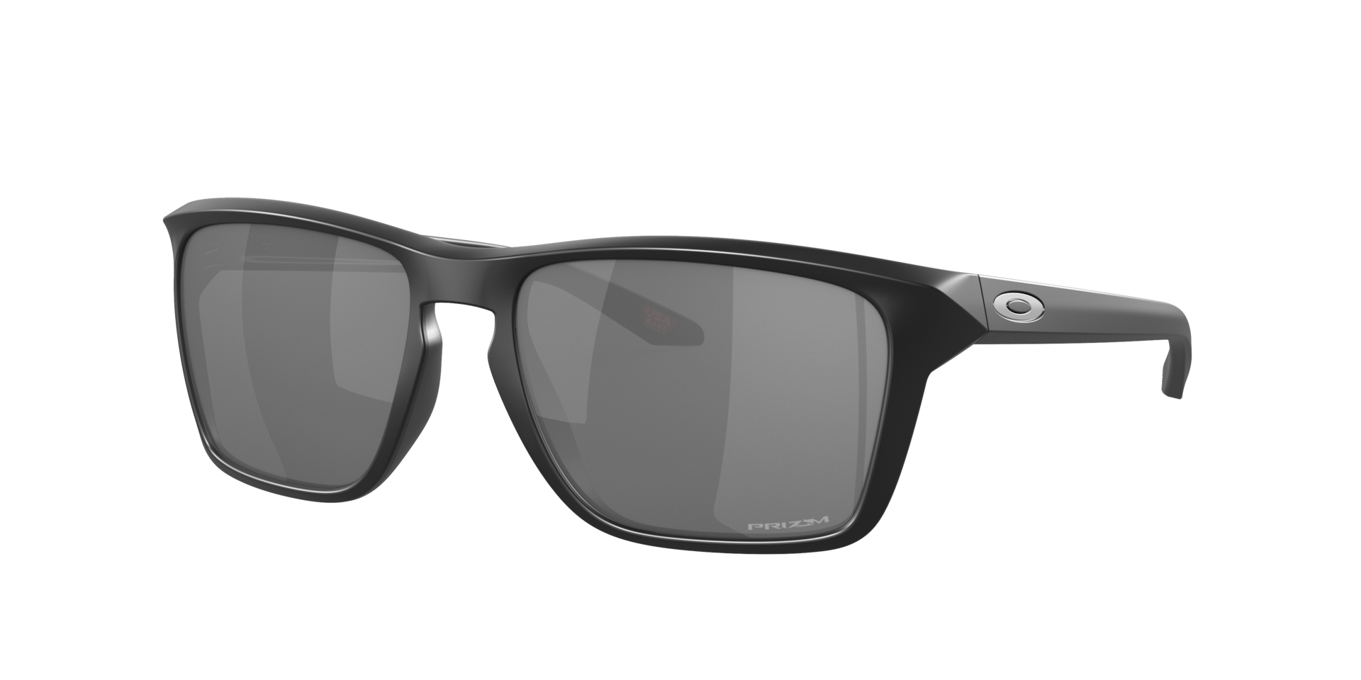 Oakley Man Sunglass OO9448F Sylas (Low Bridge Fit) -  Frame color: Matte Black, Lens color: Prizm Black