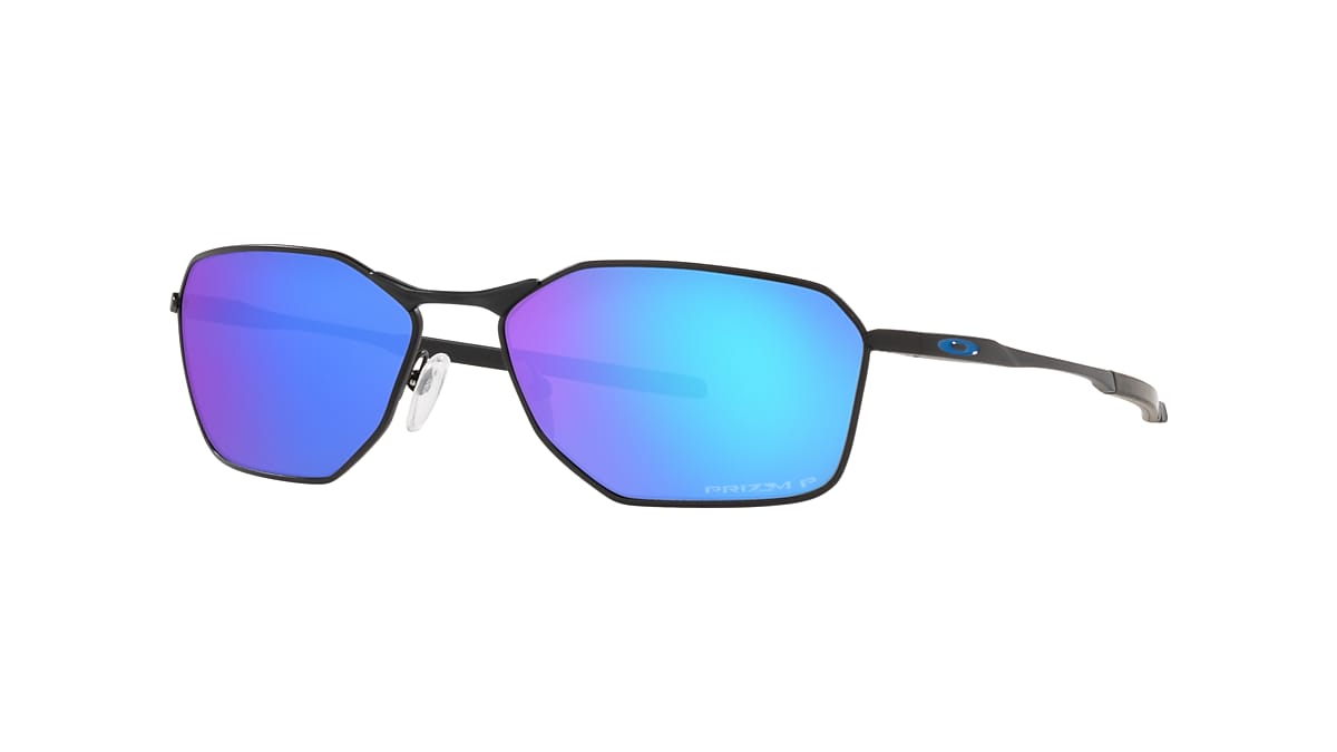 Oakley OO6047 Savitar 58 Prizm Sapphire Polarized & Satin Black