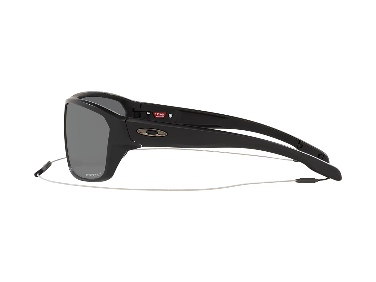 Official Oakley Standard Issue Split Shot Prizm Deep Water Polarized  Lenses, Matte Black Frame Sunglasses | Oakley Standard Issue