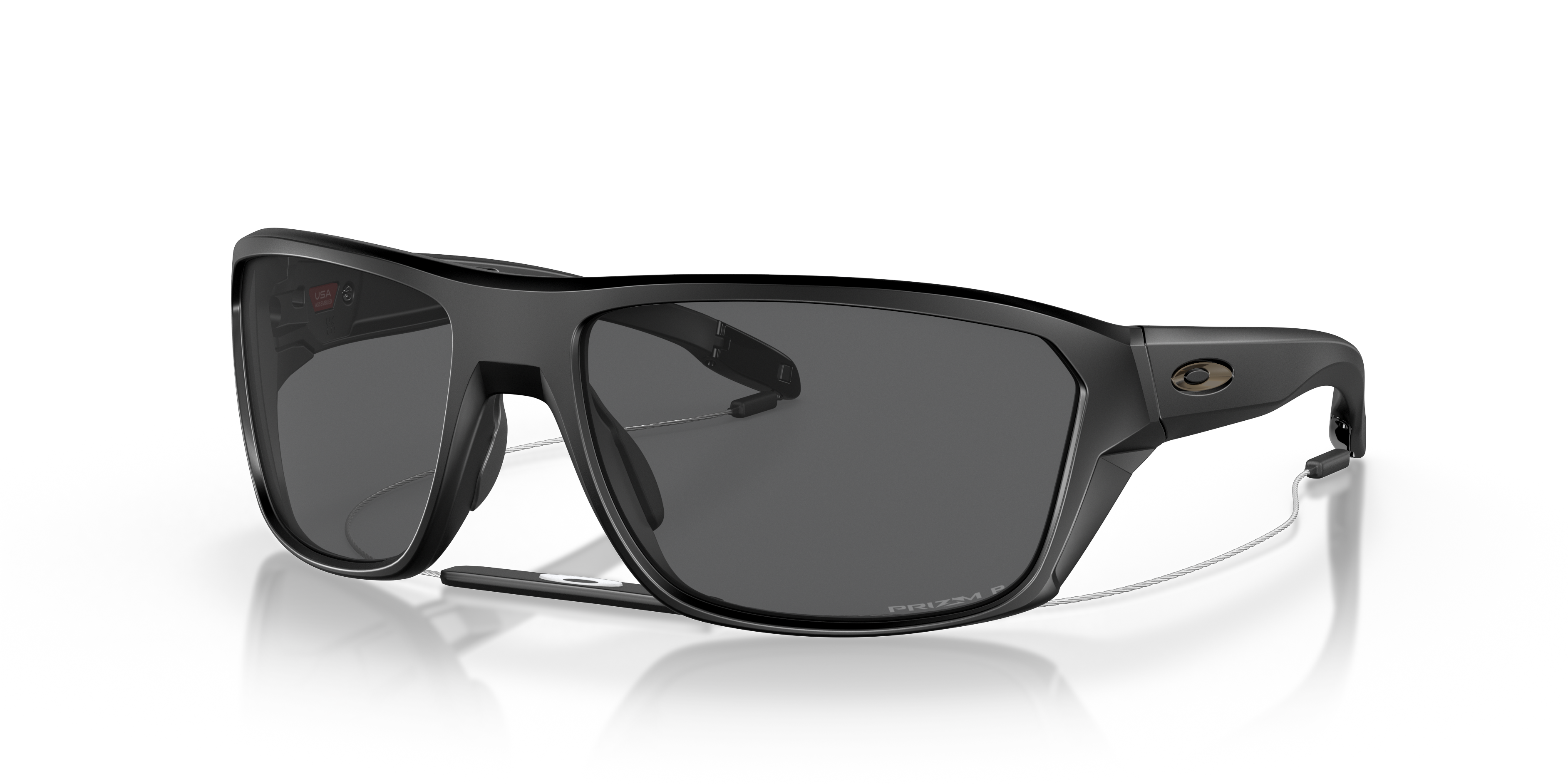 Oakley Split Shot Sunglasses - Matte Black Prizm Deep Water Polarised | Buy  Online