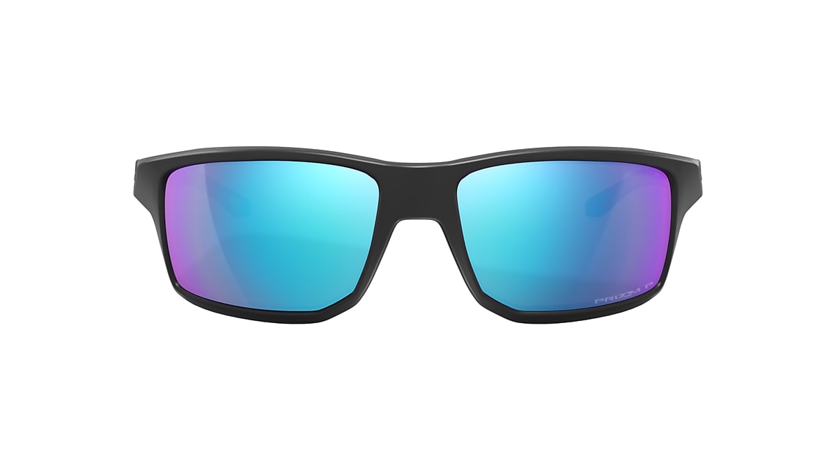 Oakley OO9449 Gibston 61 Prizm Sapphire Polarized & Matte Black Polarized  Sunglasses | Sunglass Hut USA