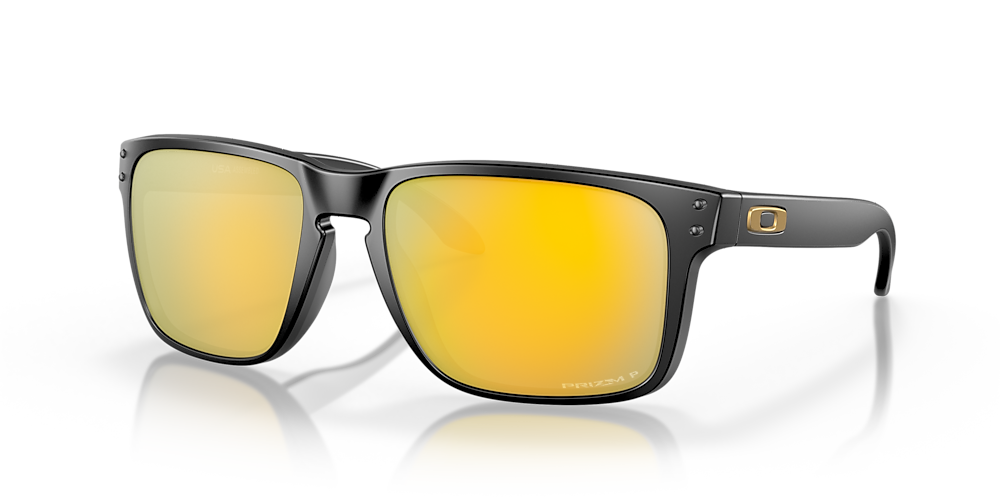 Eloquent Leia Inhibit Oakley OO9417 Holbrook™ XL 59 Prizm 24K Polarized & Matte Black Polarized  Sunglasses | Sunglass Hut USA