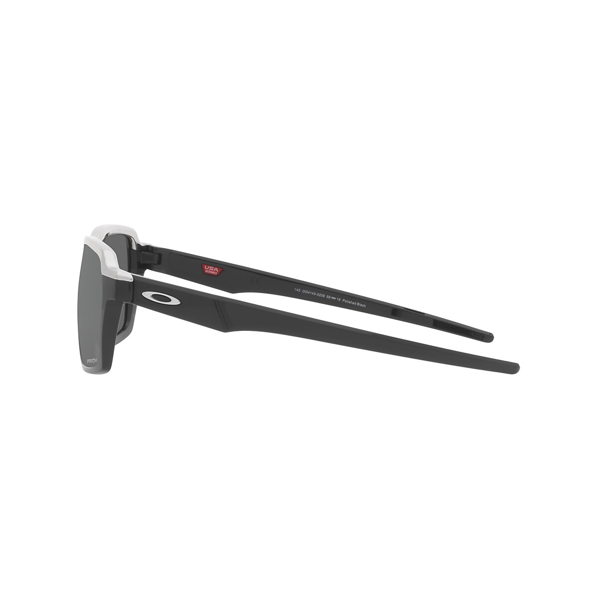 Oakley OO4143 Parlay 58 Prizm Black & Polished Black Sunglasses