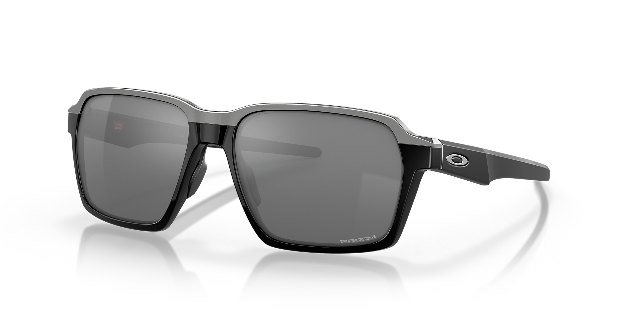 Oakley OO4143 Parlay 58 Prizm Black & Polished Black Sunglasses ...