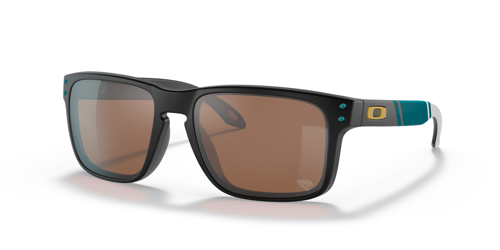 Oakley OO9102 Jacksonville Jaguars Holbrook™ 57 Prizm Tungsten & Matte