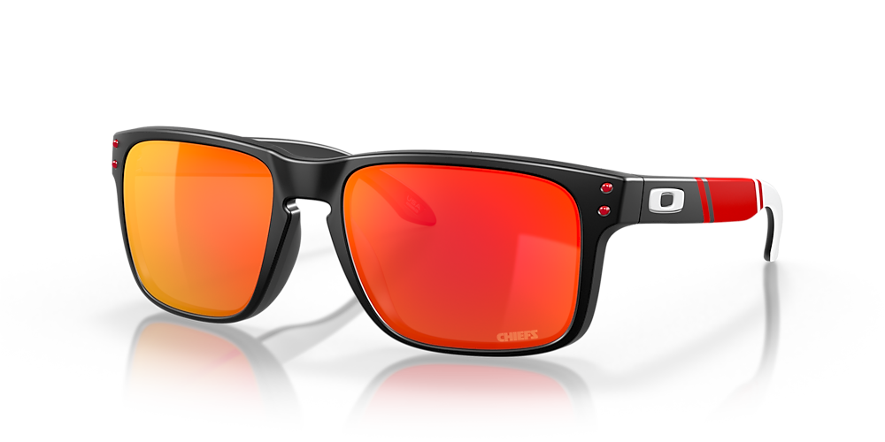 Oakley OO9102 Kansas City Chiefs Holbrook™ 57 Prizm Ruby & Matte Black  Sunglasses | Sunglass Hut USA