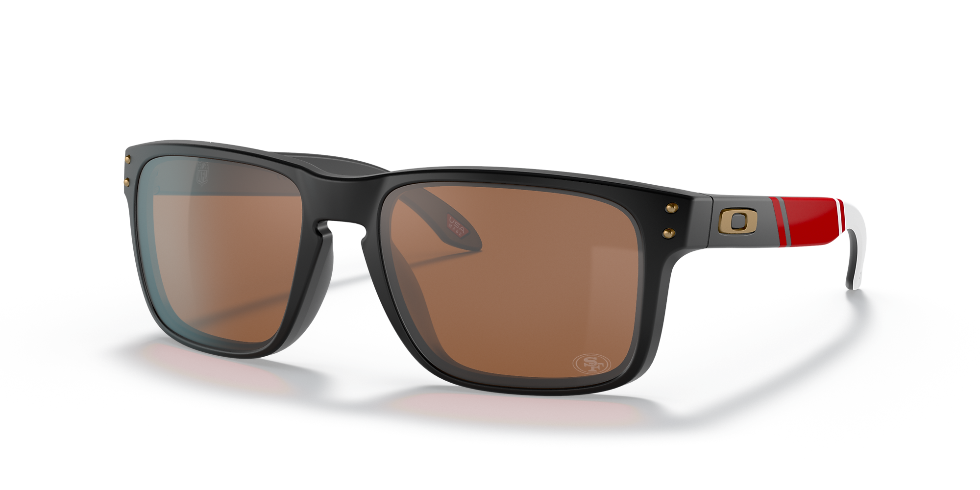 Oakley OO9102 San Francisco 49ers Holbrook™ 57 Prizm Tungsten & Matte