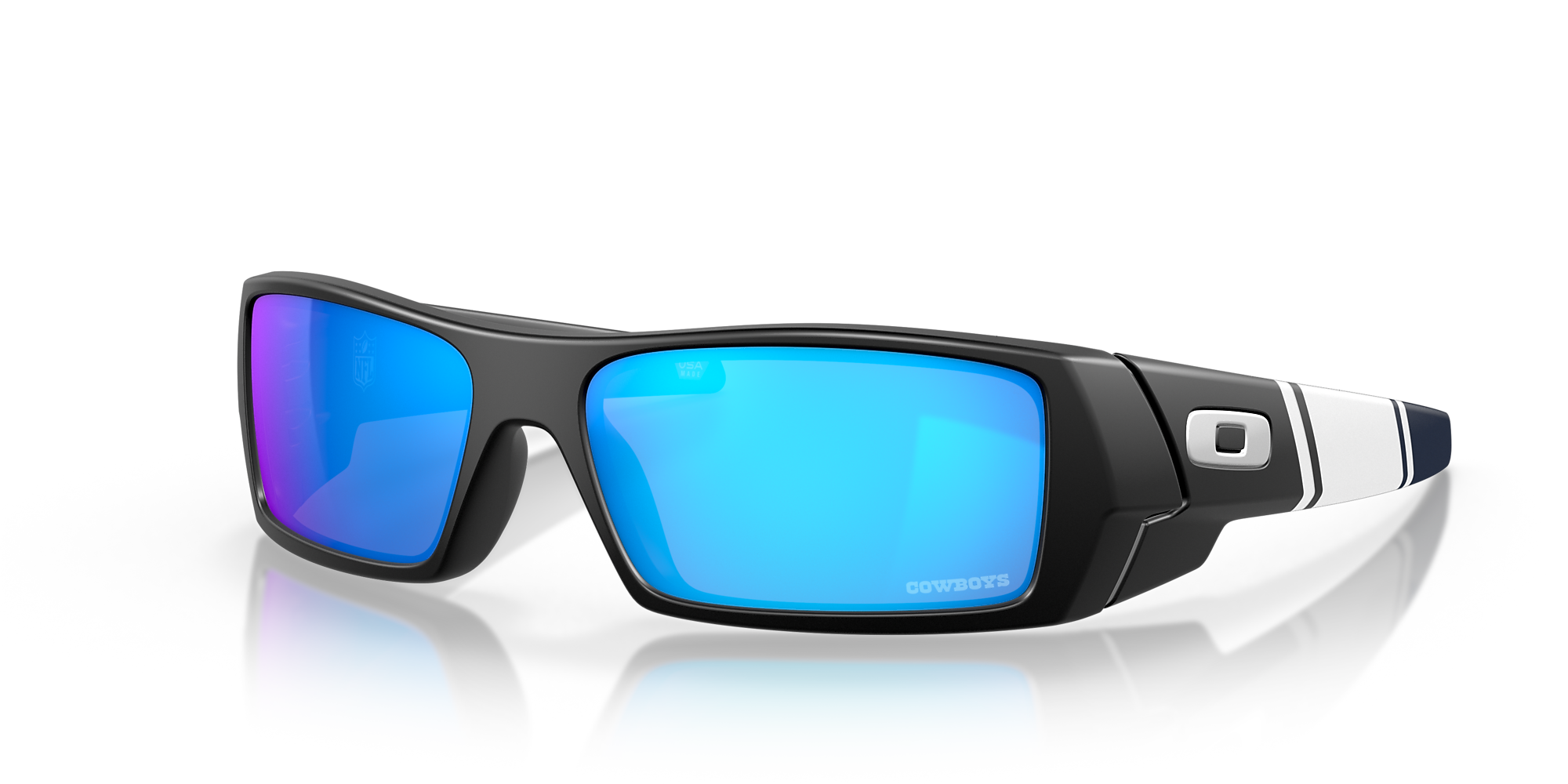 Oakley OO9014 Dallas Cowboys Gascan® 60 Prizm Sapphire & Matte Black