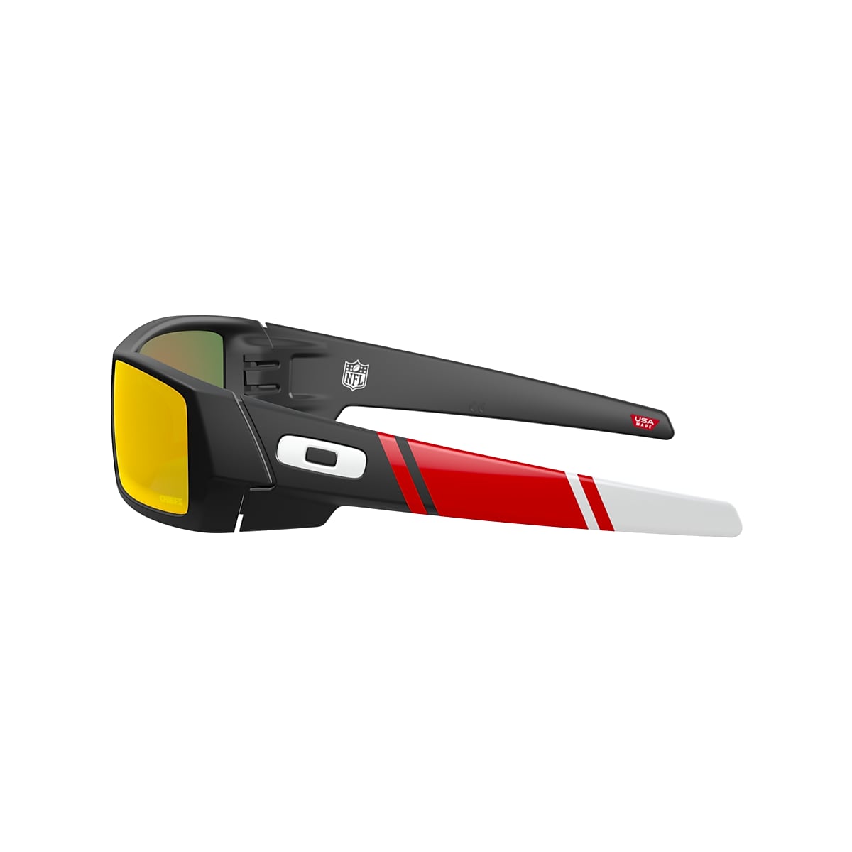 Oakley OO9014 Kansas City Chiefs Gascan® 60 Prizm Ruby & Matte Black  Sunglasses