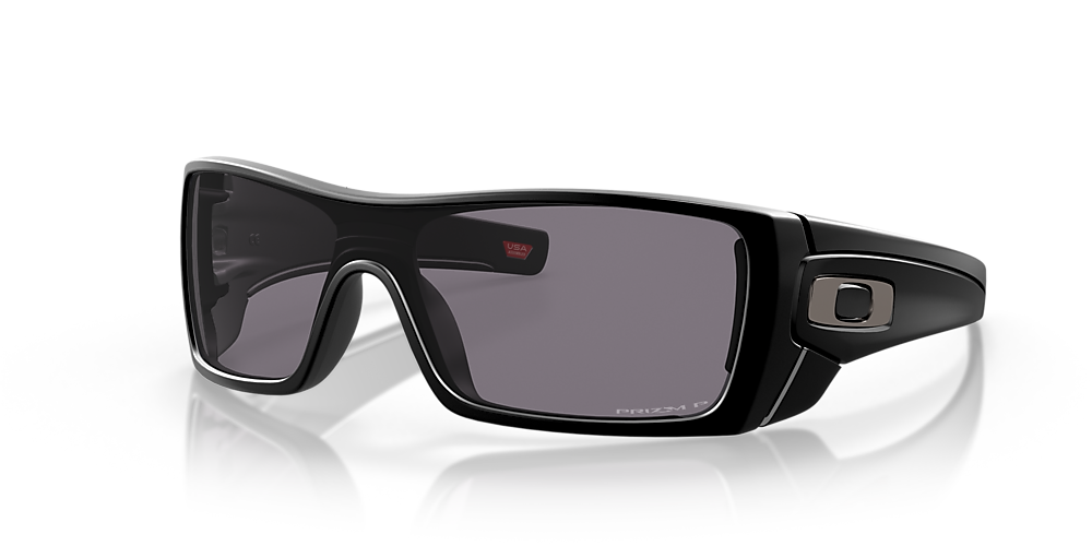 Oakley OO9101 Batwolf® 01 Prizm Grey Polarized & Matte Black Polarized  Sunglasses | Sunglass Hut USA