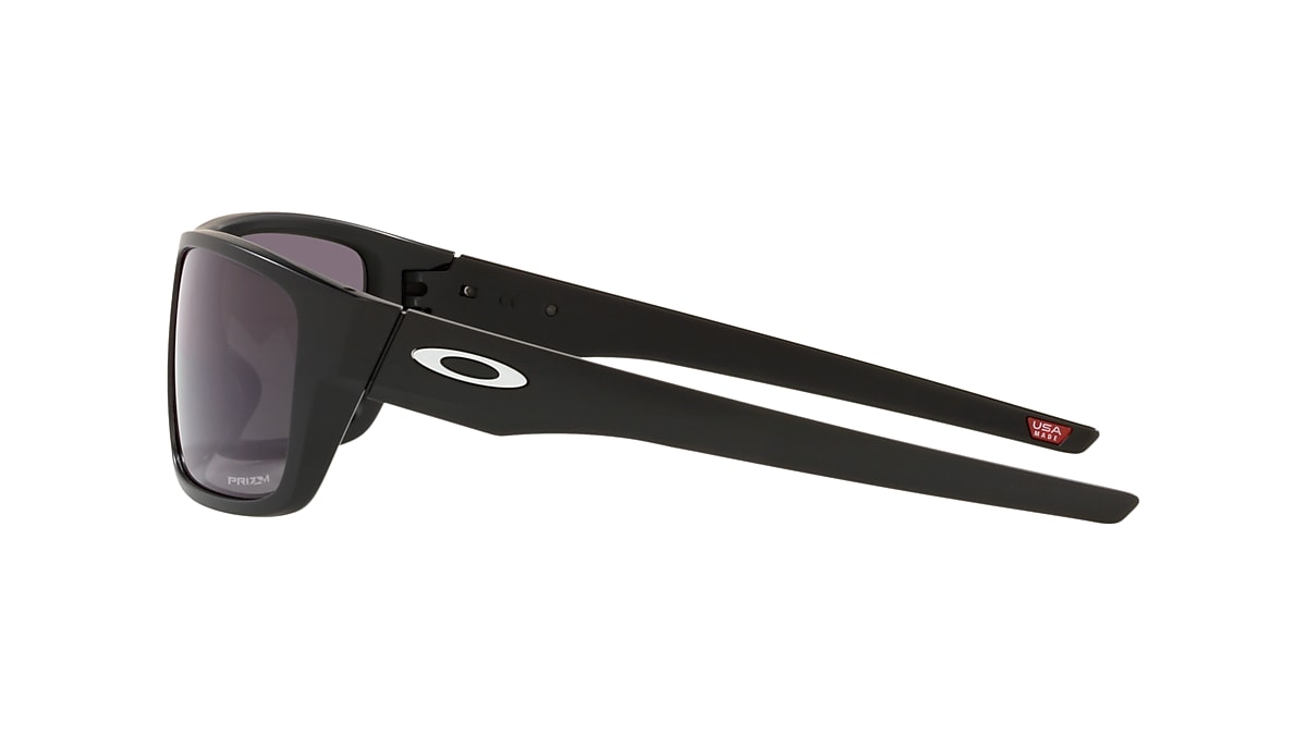 Oakley OO9367 Drop Point™ 61 Prizm Grey & Matte Black Sunglasses | Sunglass  Hut USA