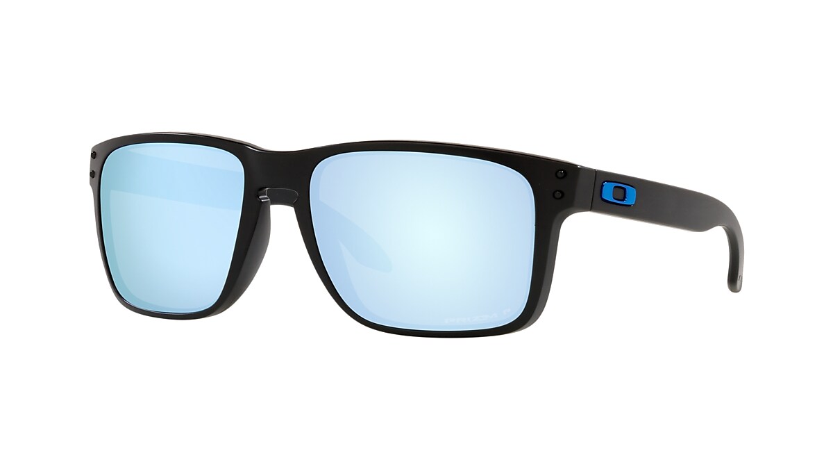 Oakley OO9417 Holbrook™ XL 59 Prizm Deep Water Polarized & Matte Black  Polarized Sunglasses | Sunglass Hut USA