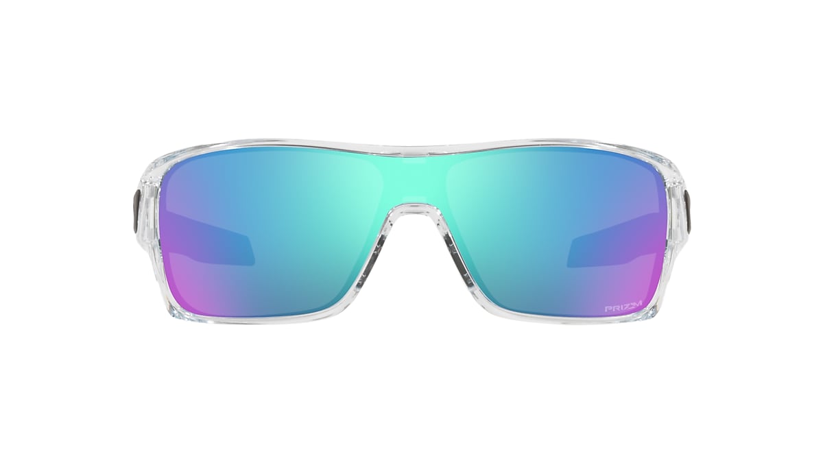 OAKLEY OO9307 Turbine Rotor Polished Clear - Man Sunglasses, Prizm Sapphire  Lens