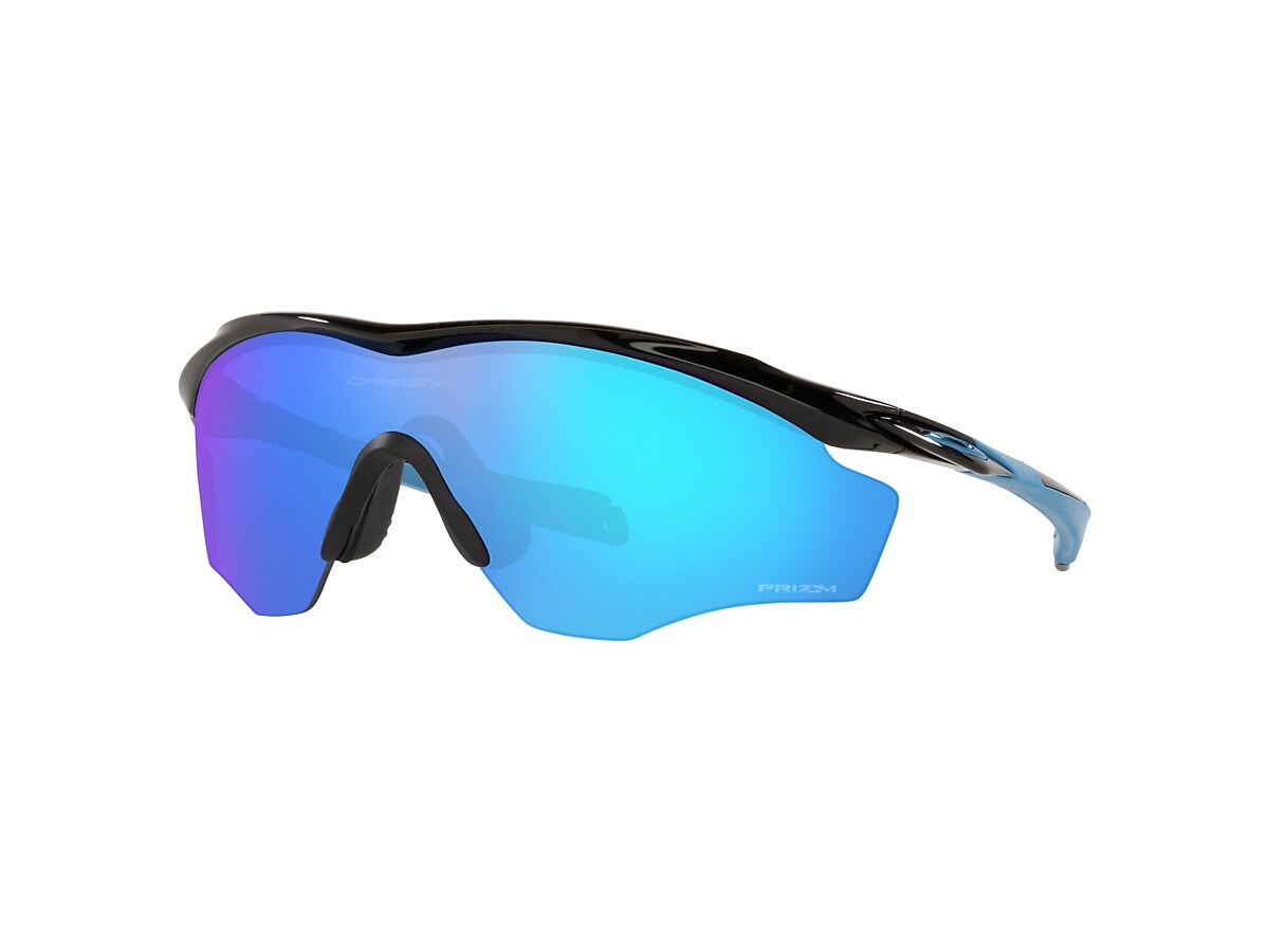 Oakley OO9343 M2 Frame® XL 01 Prizm Sapphire & Polished Black Sunglasses |  Sunglass Hut USA