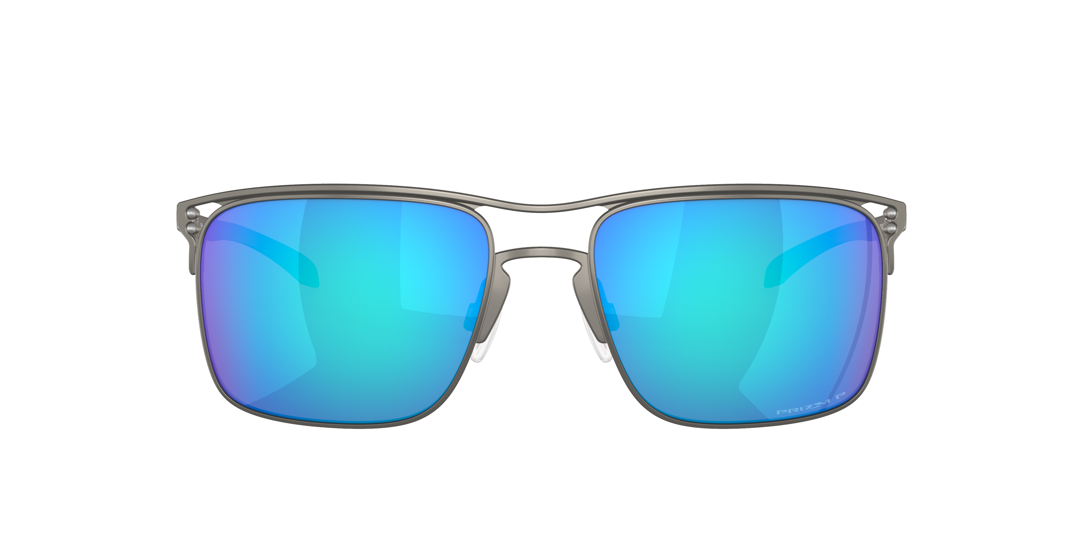 Shop Oakley Man Sunglass Oo6048 Holbrook™ Ti In Prizm Sapphire Polarized