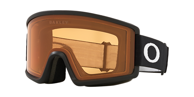 Oakley OO7120 Target Line L Snow Goggles 00 Violet Iridium & Matte Black  Sunglasses
