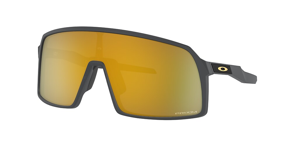 OAKLEY OO9406A Sutro (Low Bridge Fit) Carbone Mat - Unisex Sunglasses,  Prizm 24K Lens