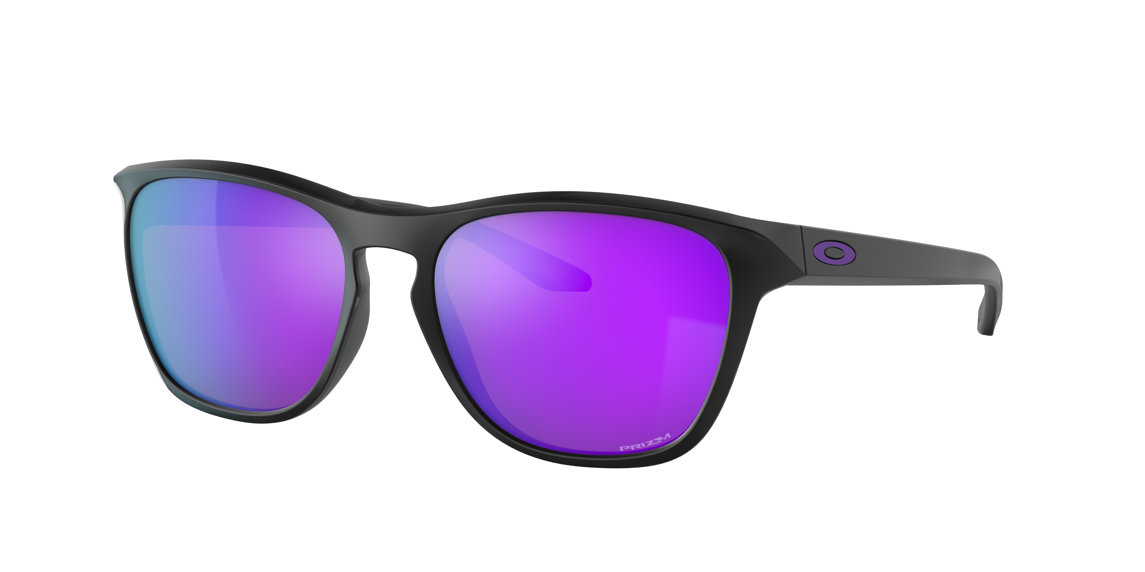 OAKLEY OO9479 Manorburn Matte Black - Man Sunglasses, Prizm Violet Lens