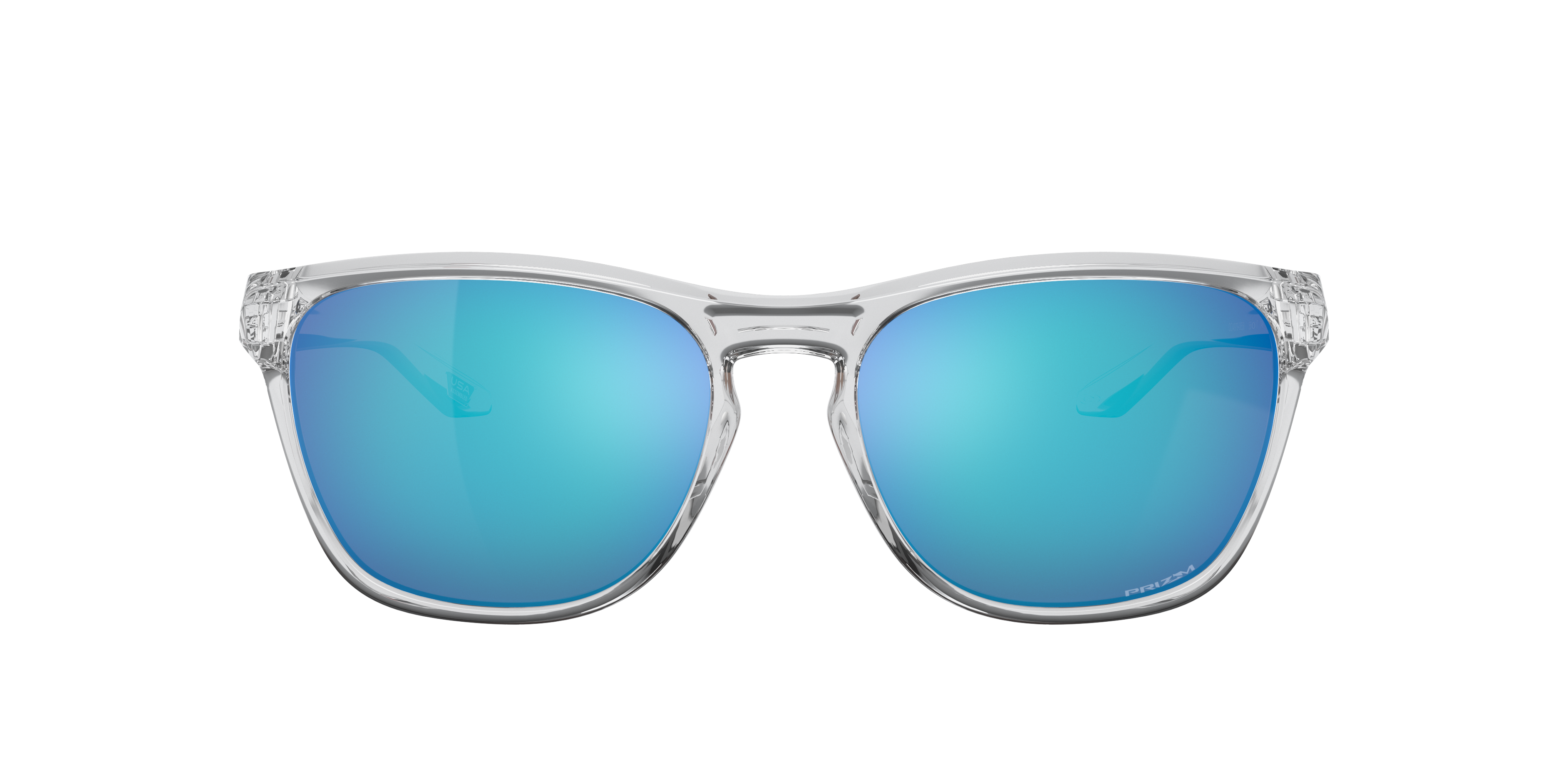 Oakley OO9479 Manorburn 56 Prizm Sapphire & Polished Clear Sunglasses |  Sunglass Hut USA