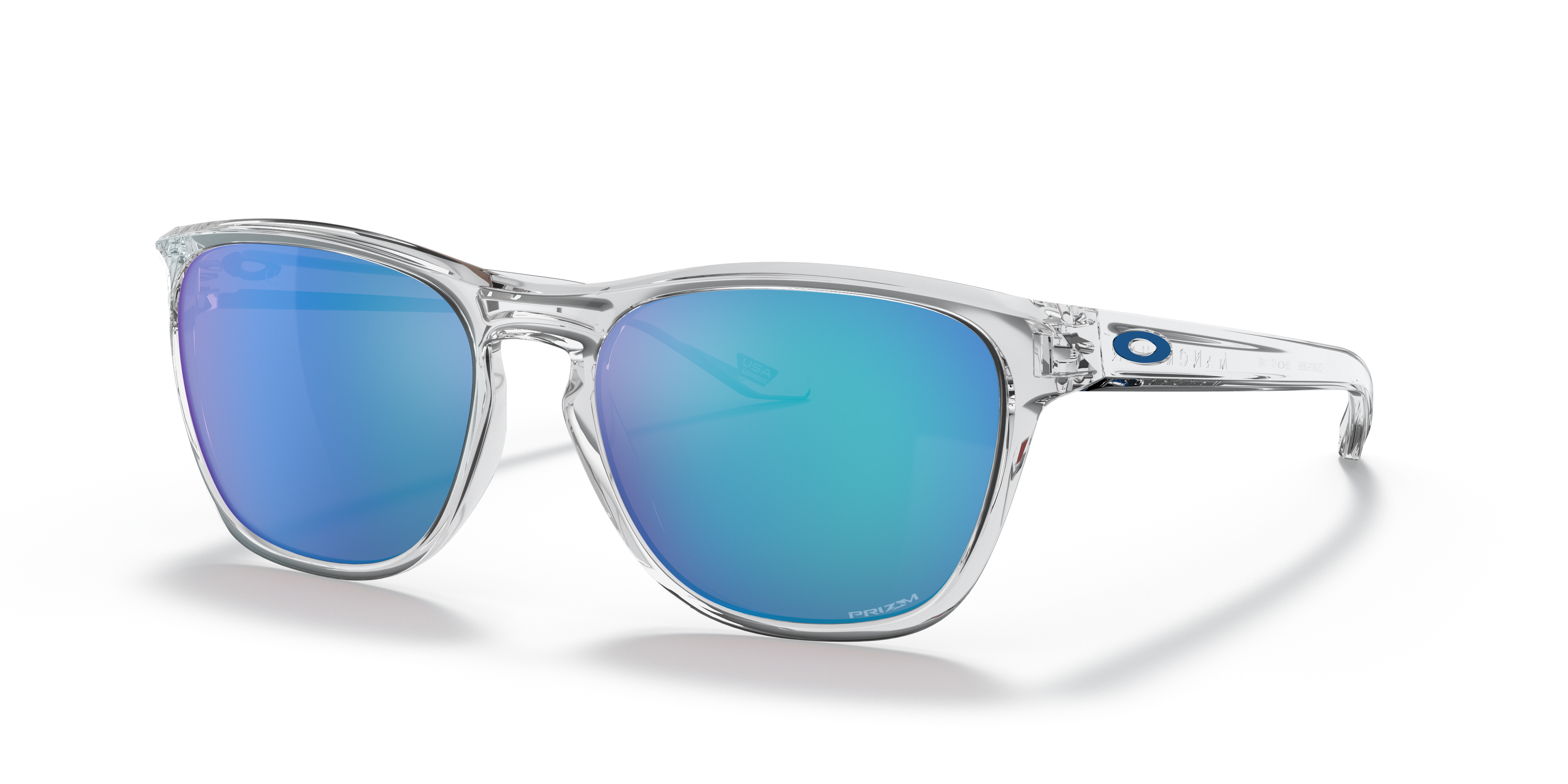 Oakley OO9479 Manorburn 56 Prizm Sapphire \u0026 Polished Clear Sunglasses |  Sunglass Hut Australia